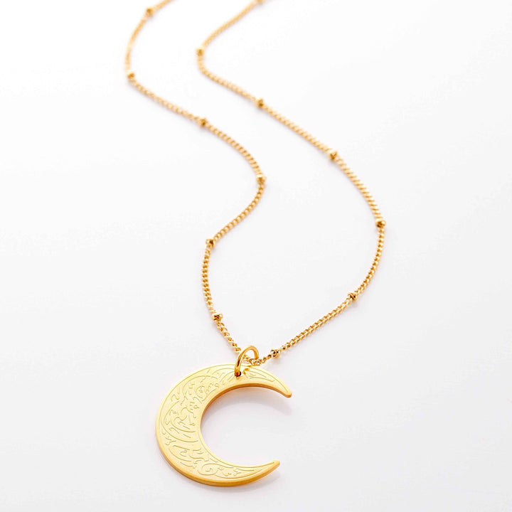 Celestial Crescent Harmony Necklace