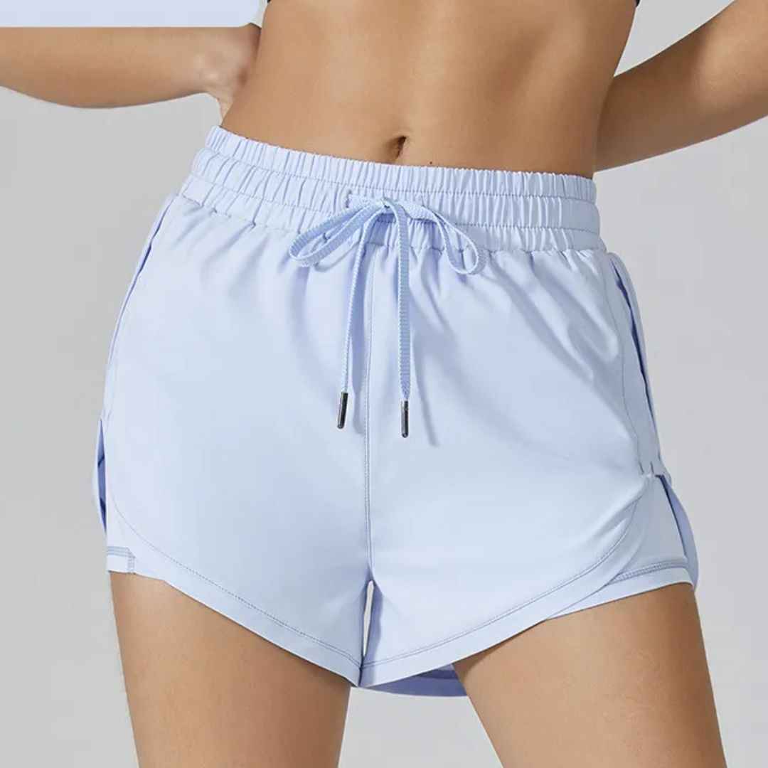 Women's Stylish Casual Shorts Light Blue