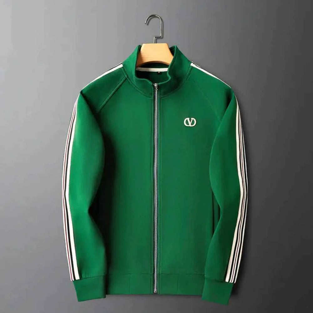 Men's Full-Zip Tracksuit - Stylish Athletic Wear