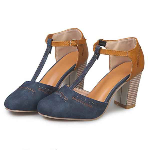 Vintalora | Women's Comfortable Black High Heels