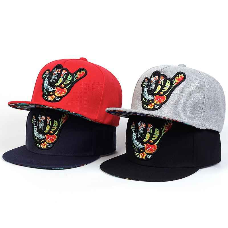 Relaxed Aloha Cap with Hang Loose Design