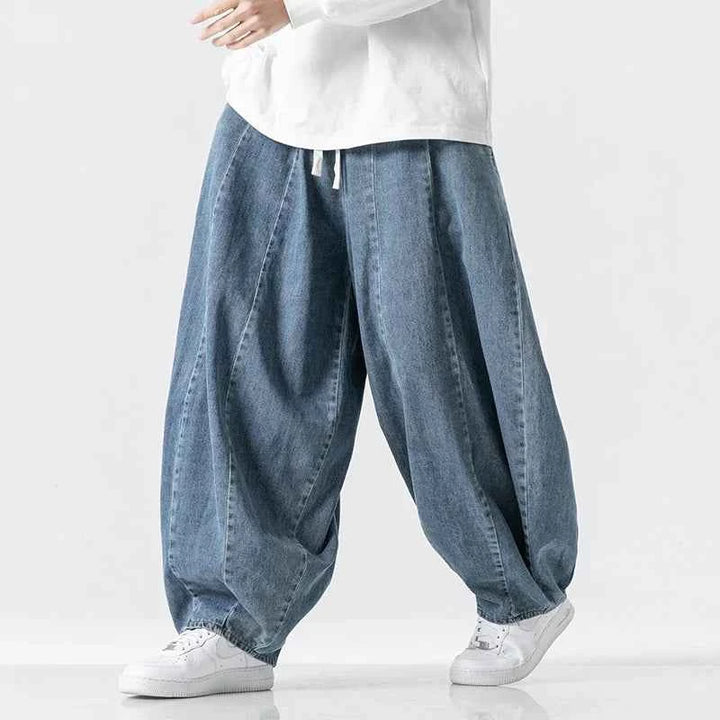 Men's Oversized Limitless Denim Pants Sky