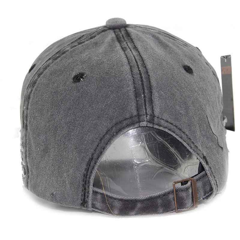 Washed Baseball Cap for Effortless Style and All-Day Comfort