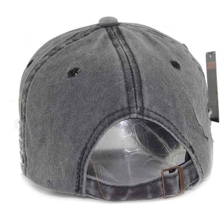 Washed Baseball Cap for Effortless Style and All-Day Comfort