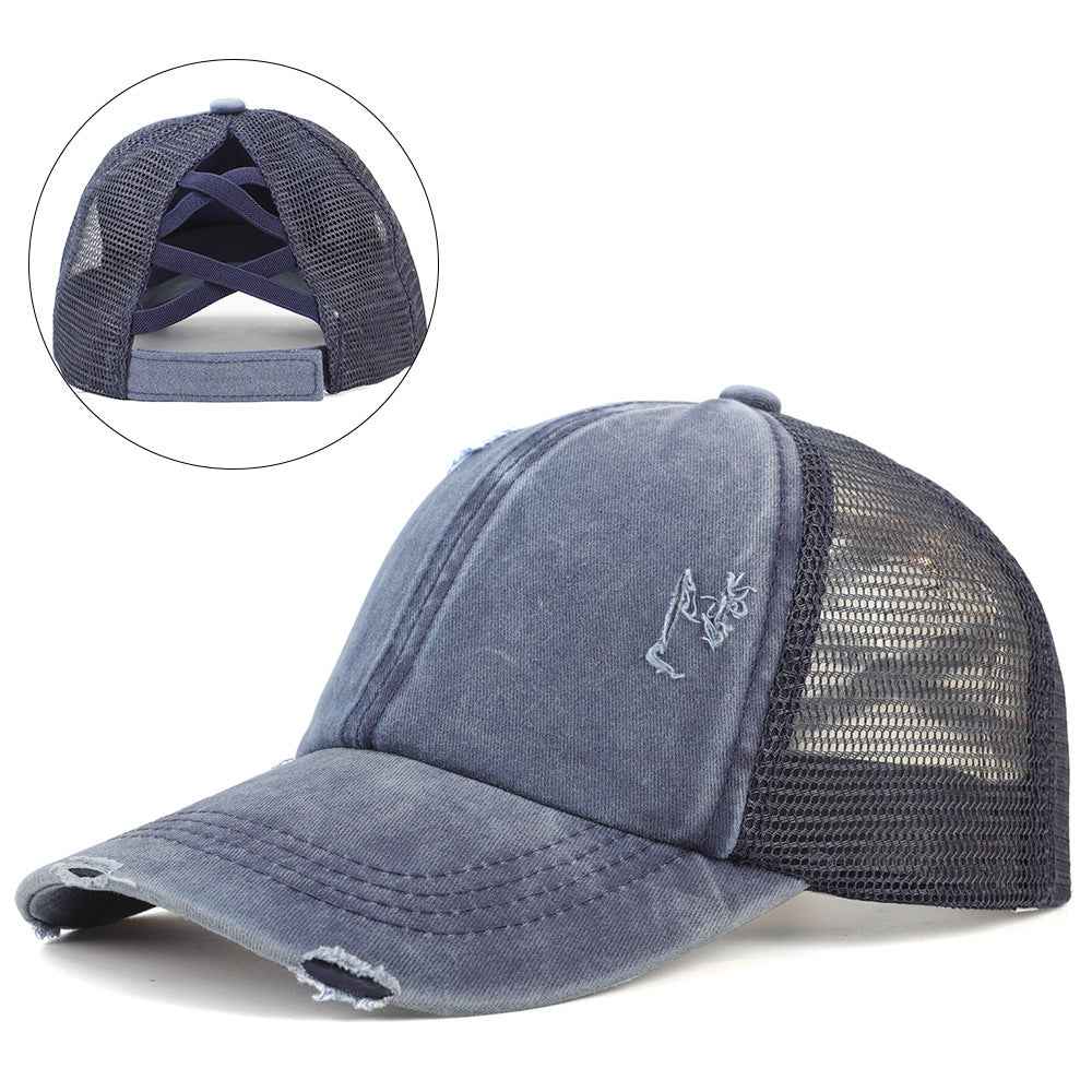 Washed Light Board Cap - Perfect for Outdoor Adventures and Everyday Style Navy