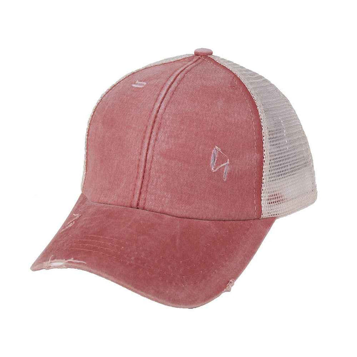 Washed Light Board Cap - Perfect for Outdoor Adventures and Everyday Style Orange