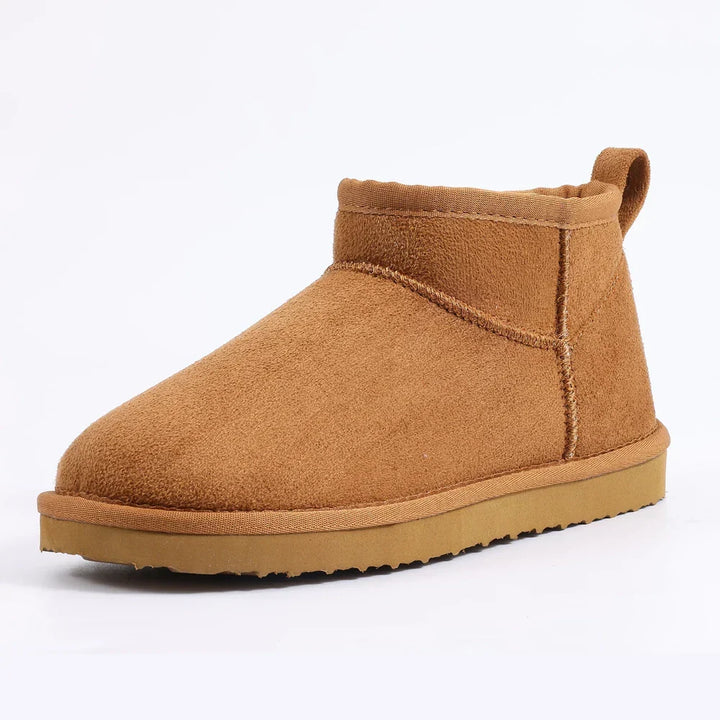 Women's Waterproof Fuzzy Winter Snow Boots for Warmth