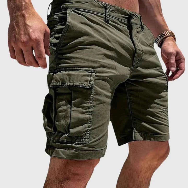 Men's Cargo Shorts - Versatile and Comfortable Outdoor Wear Green