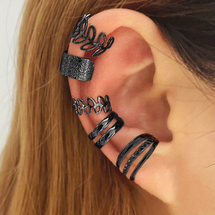 Lilianne | Women's Statement Earrings - Timeless, Elegant Design Black