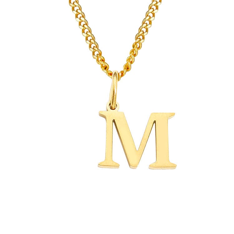 Sophia | Women's Necklace - 14k Stainless Steel, Timeless Elegance M Gold
