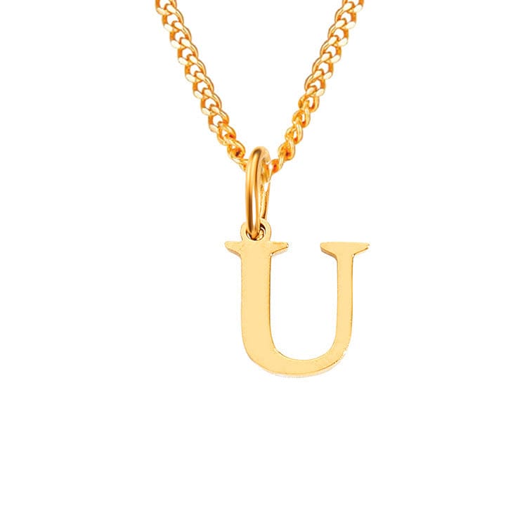 Sophia | Women's Necklace - 14k Stainless Steel, Timeless Elegance U Rose Gold