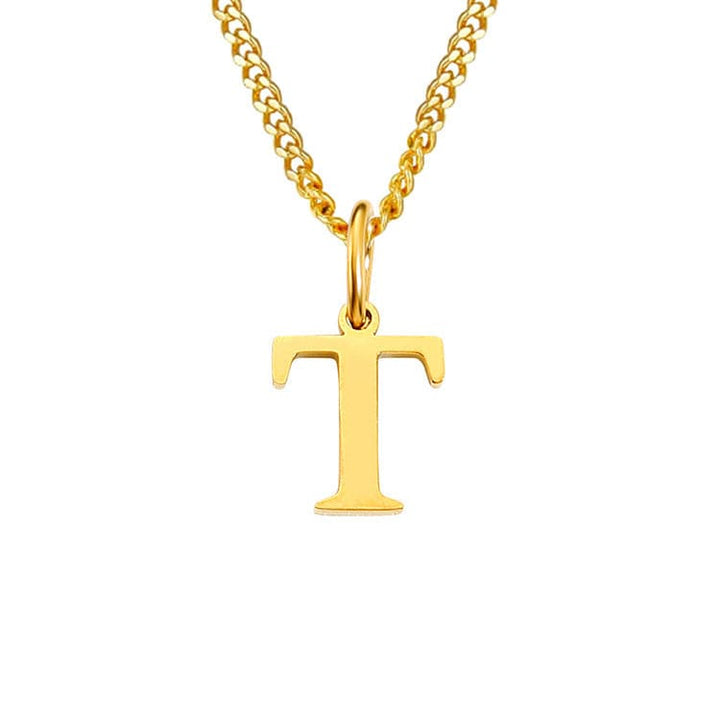Sophia | Women's Necklace - 14k Stainless Steel, Timeless Elegance T Gold