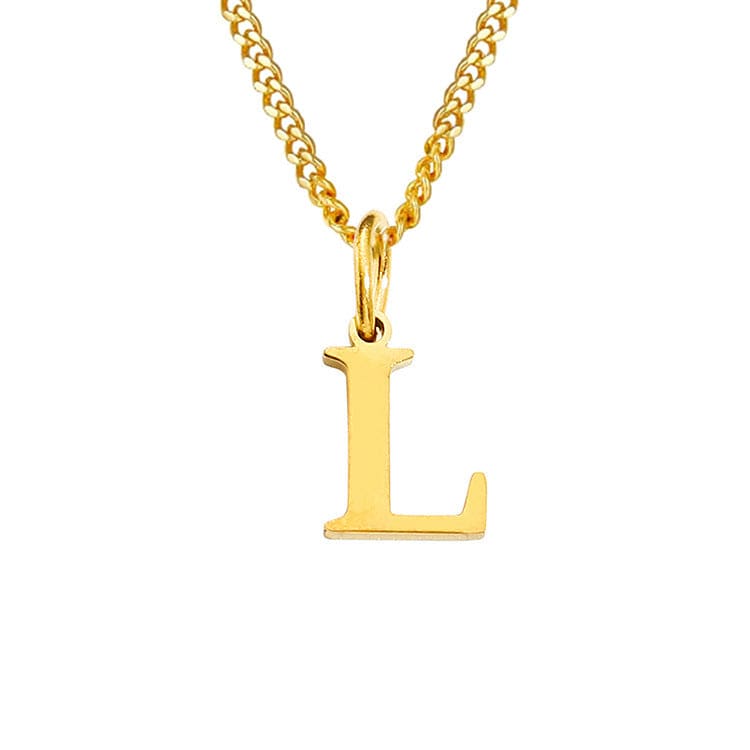 Sophia | Women's Necklace - 14k Stainless Steel, Timeless Elegance L Gold