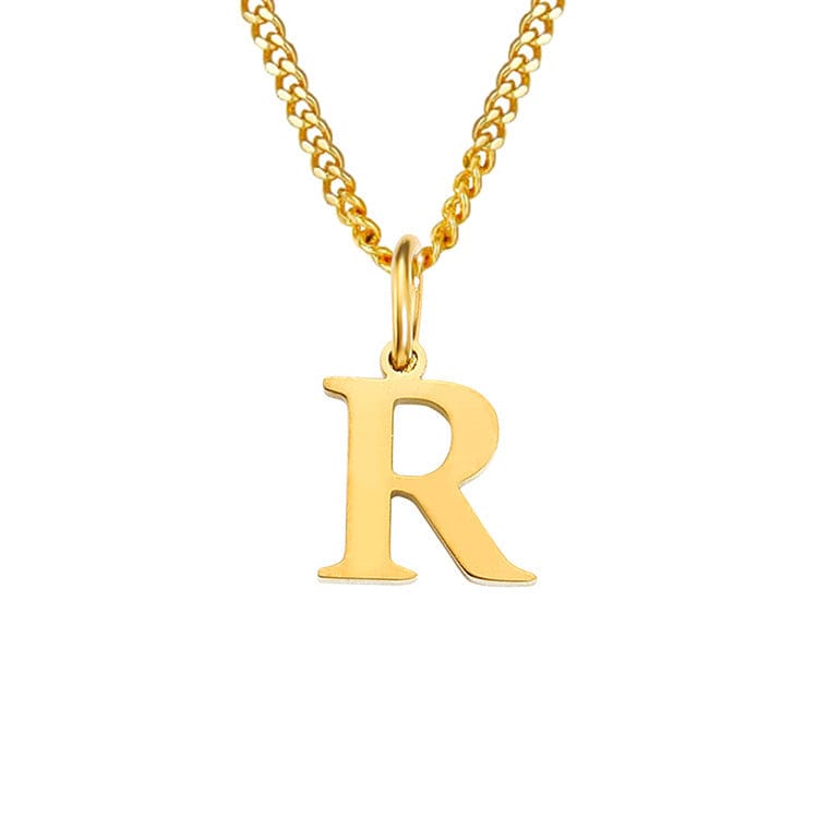 Sophia | Women's Necklace - 14k Stainless Steel, Timeless Elegance R Gold