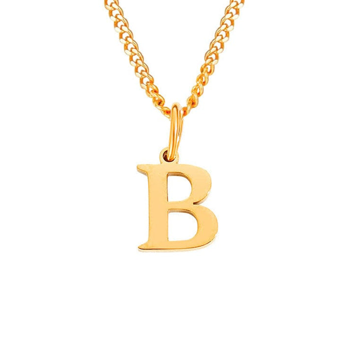 Sophia | Women's Necklace - 14k Stainless Steel, Timeless Elegance B Rose Gold