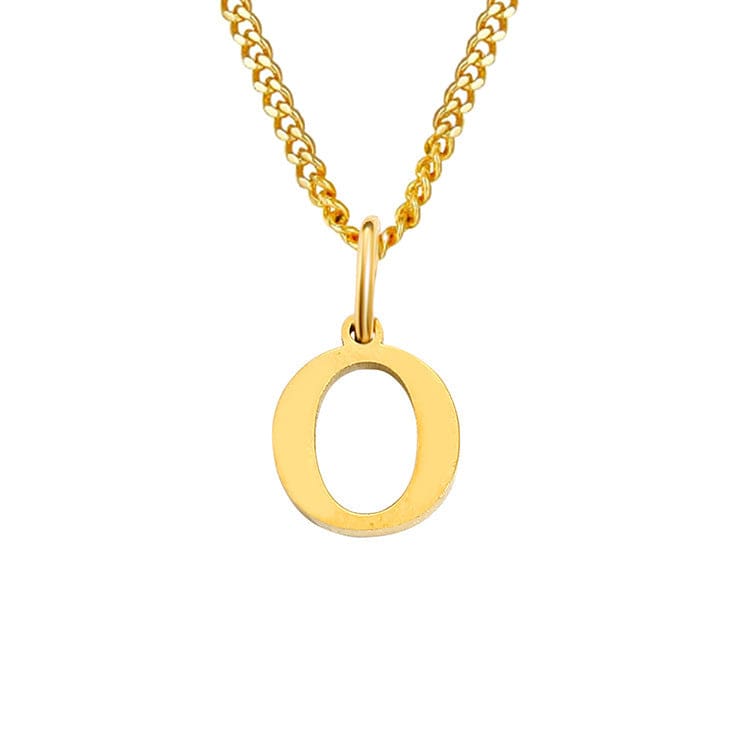 Sophia | Women's Necklace - 14k Stainless Steel, Timeless Elegance O Gold