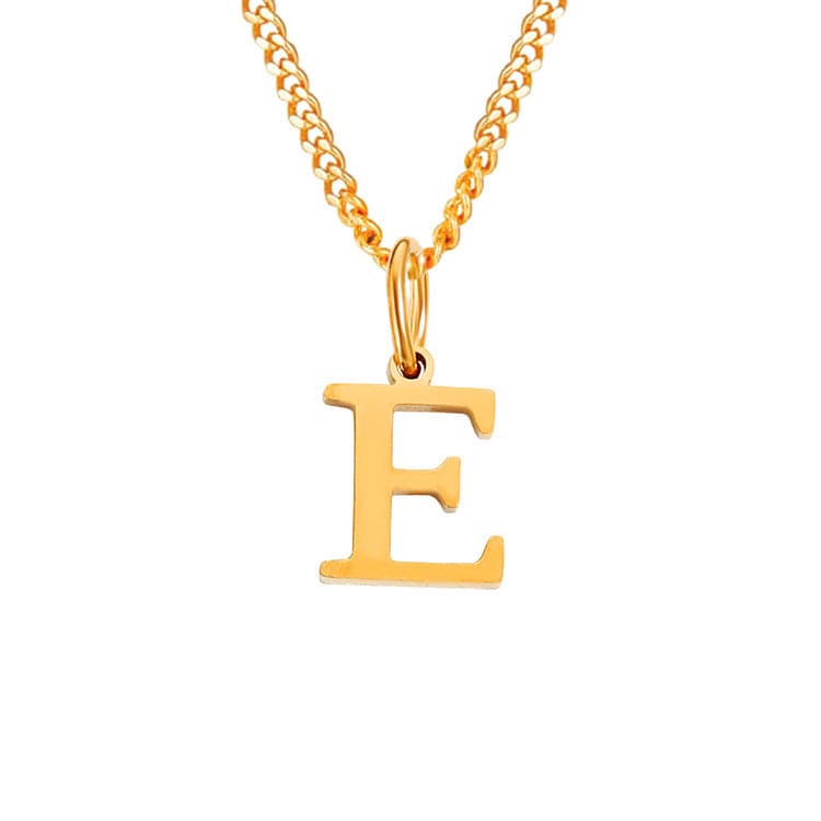 Sophia | Women's Necklace - 14k Stainless Steel, Timeless Elegance E Rose Gold