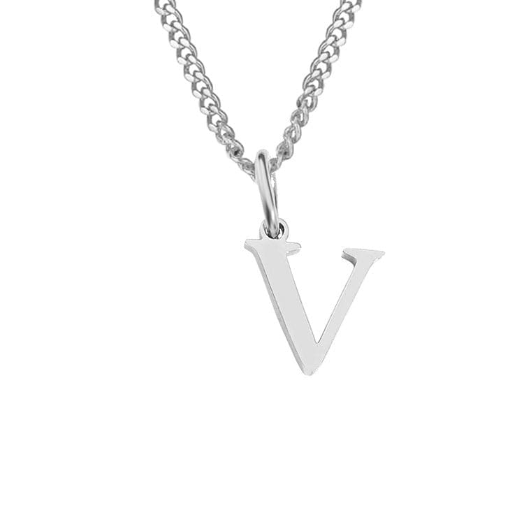 Sophia | Women's Necklace - 14k Stainless Steel, Timeless Elegance V Stainless Steel