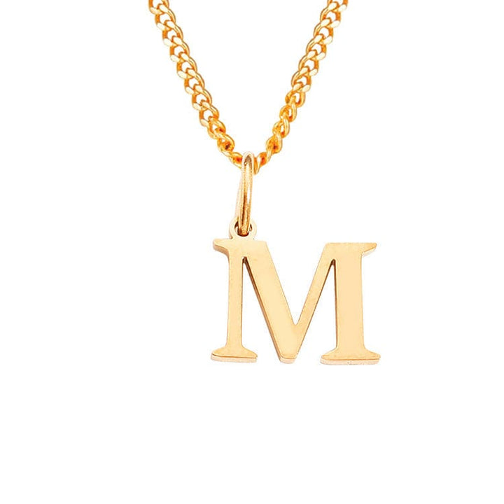 Sophia | Women's Necklace - 14k Stainless Steel, Timeless Elegance M Rose Gold