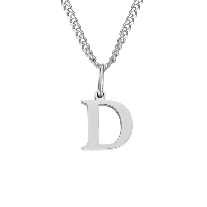 Sophia | Women's Necklace - 14k Stainless Steel, Timeless Elegance D Stainless Steel