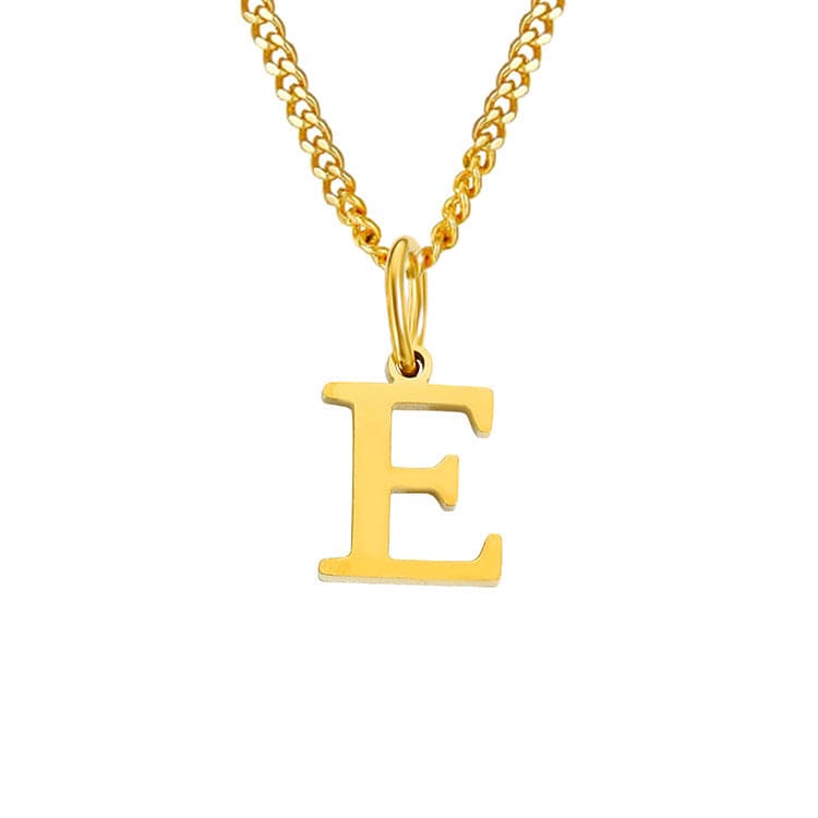 Sophia | Women's Necklace - 14k Stainless Steel, Timeless Elegance E Gold