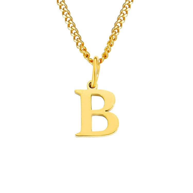 Sophia | Women's Necklace - 14k Stainless Steel, Timeless Elegance B Gold