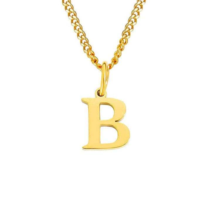 Sophia | Women's Necklace - 14k Stainless Steel, Timeless Elegance B Gold