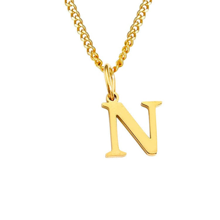 Sophia | Women's Necklace - 14k Stainless Steel, Timeless Elegance N Gold