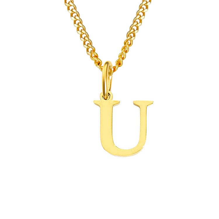 Sophia | Women's Necklace - 14k Stainless Steel, Timeless Elegance U Gold