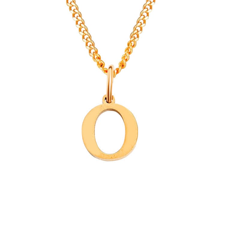 Sophia | Women's Necklace - 14k Stainless Steel, Timeless Elegance O Rose Gold