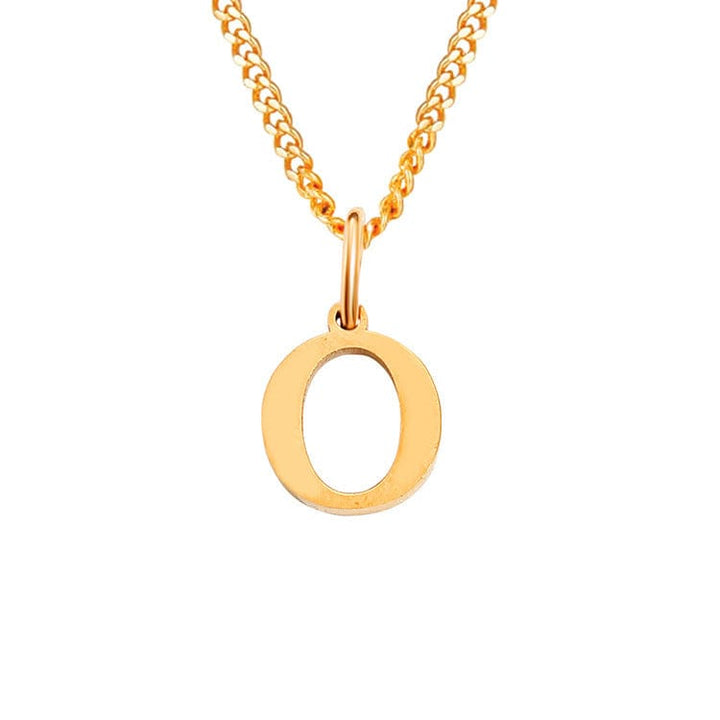 Sophia | Women's Necklace - 14k Stainless Steel, Timeless Elegance O Rose Gold