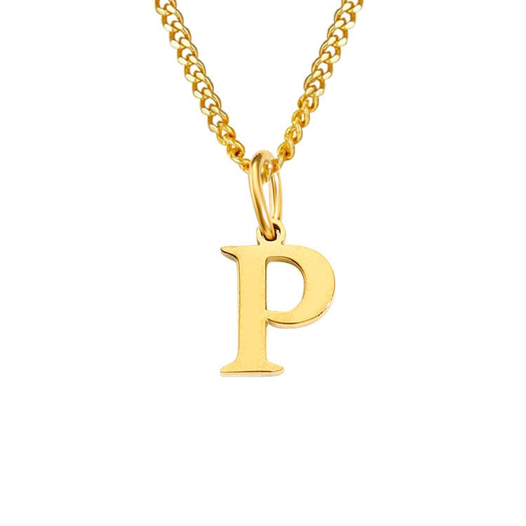 Sophia | Women's Necklace - 14k Stainless Steel, Timeless Elegance P Gold