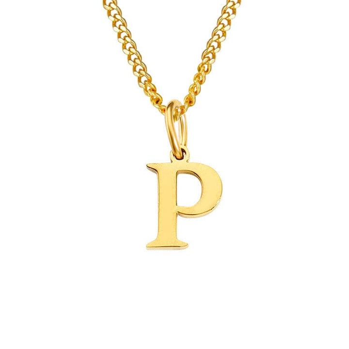 Sophia | Women's Necklace - 14k Stainless Steel, Timeless Elegance P Gold