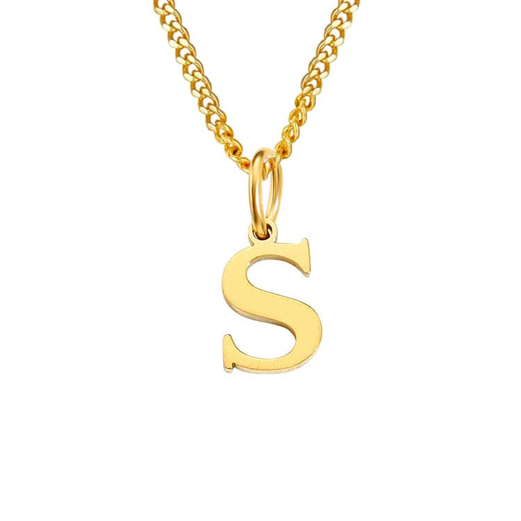 Sophia | Women's Necklace - 14k Stainless Steel, Timeless Elegance S Gold