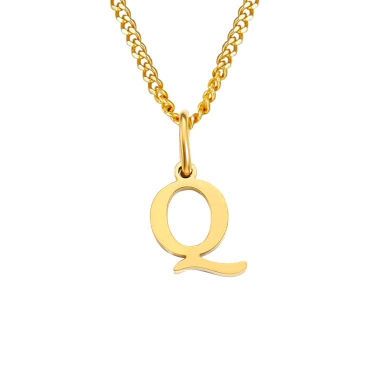 Sophia | Women's Necklace - 14k Stainless Steel, Timeless Elegance Q Gold