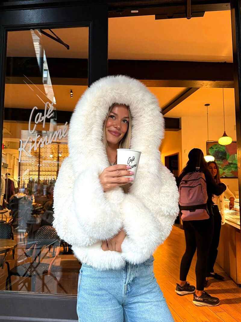 Winter Faux Fur Jacket for Women | Cozy & Warm Fluffy Outerwear