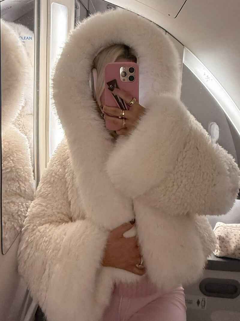 Winter Faux Fur Jacket for Women | Cozy & Warm Fluffy Outerwear
