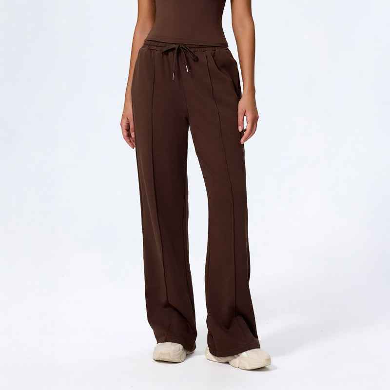 Women's Wide Leg Lounge Pants | Relaxed Fit with Drawstring Waist