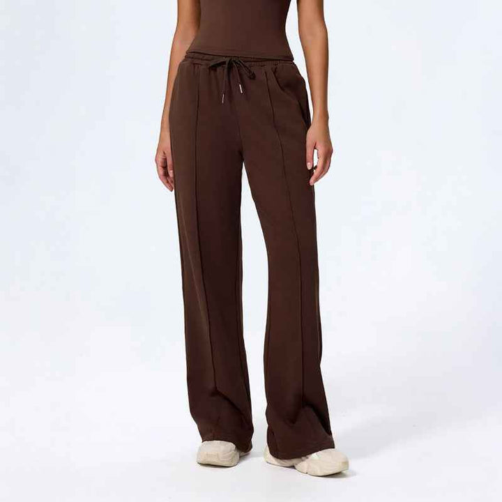 Women's Wide Leg Lounge Pants | Relaxed Fit with Drawstring Waist