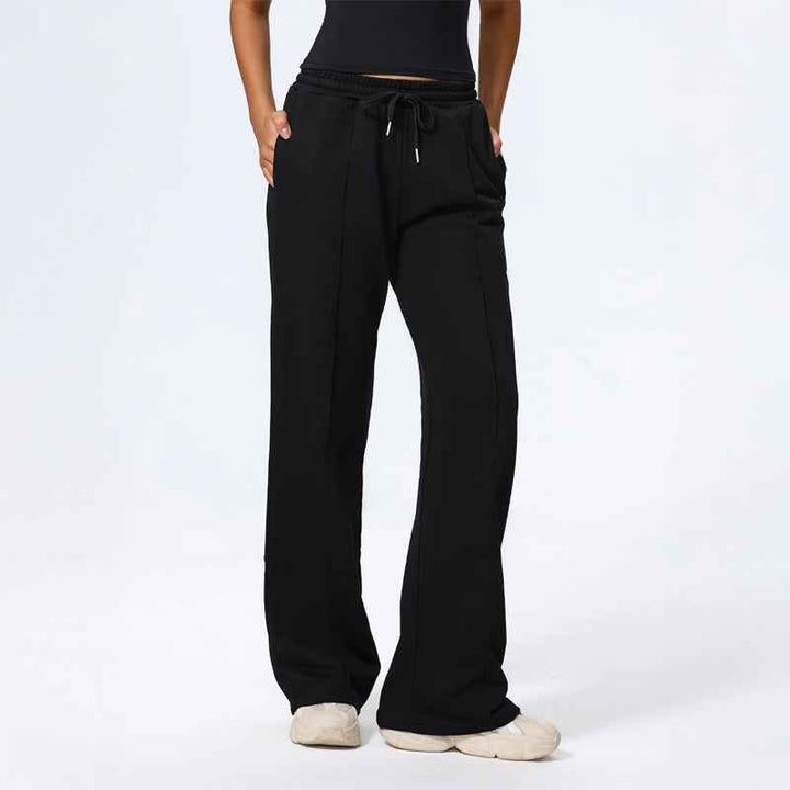 Women's Wide Leg Lounge Pants | Relaxed Fit with Drawstring Waist