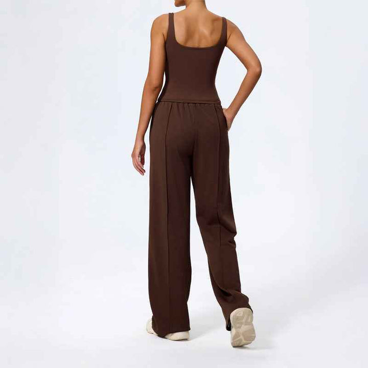 Women's Wide Leg Lounge Pants | Relaxed Fit with Drawstring Waist
