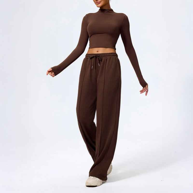 Women's Wide Leg Lounge Pants | Relaxed Fit with Drawstring Waist