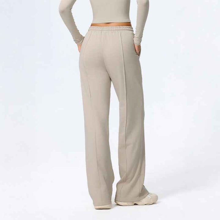 Women's Wide Leg Lounge Pants | Relaxed Fit with Drawstring Waist