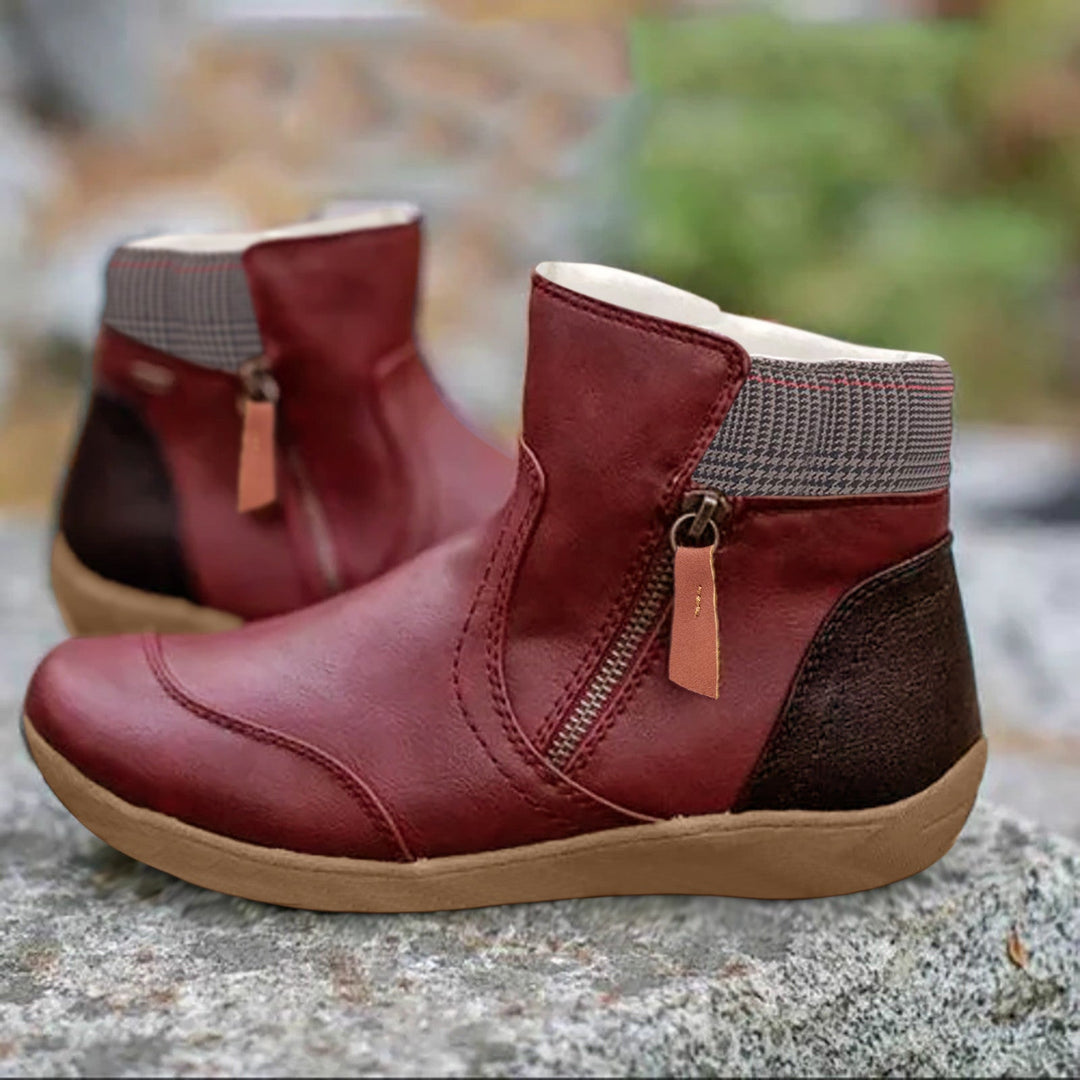 Women's Weatherproof Supportive Boots Red