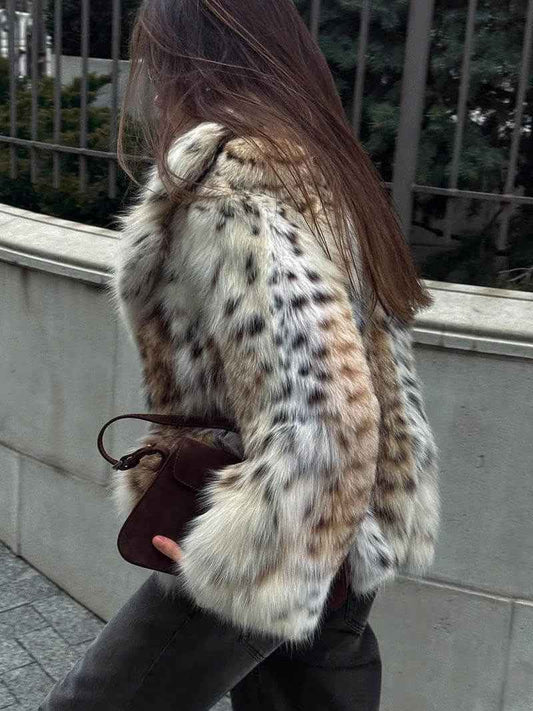 Women's Faux Fur Oversized Coat Winter Essential Outerwear