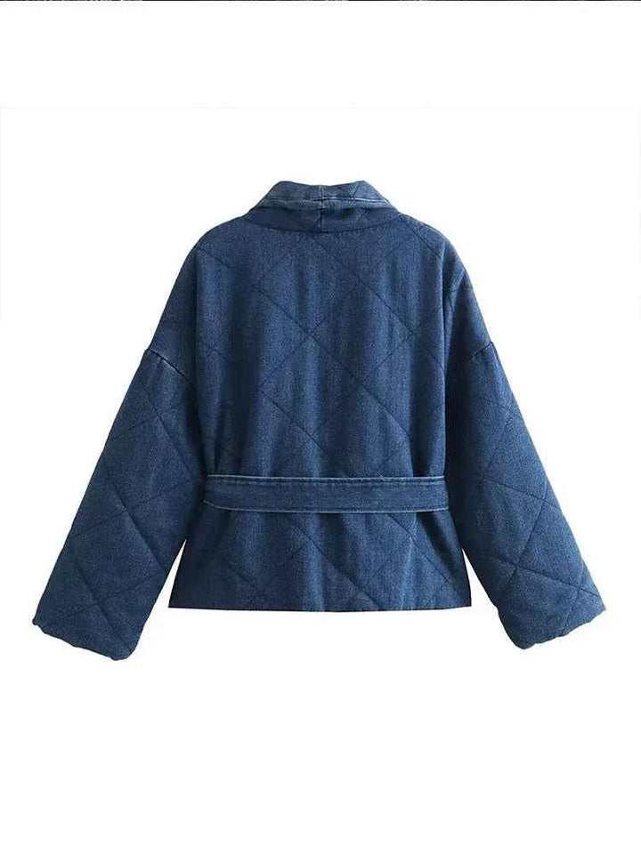 Women's Buckle Denim Jacket