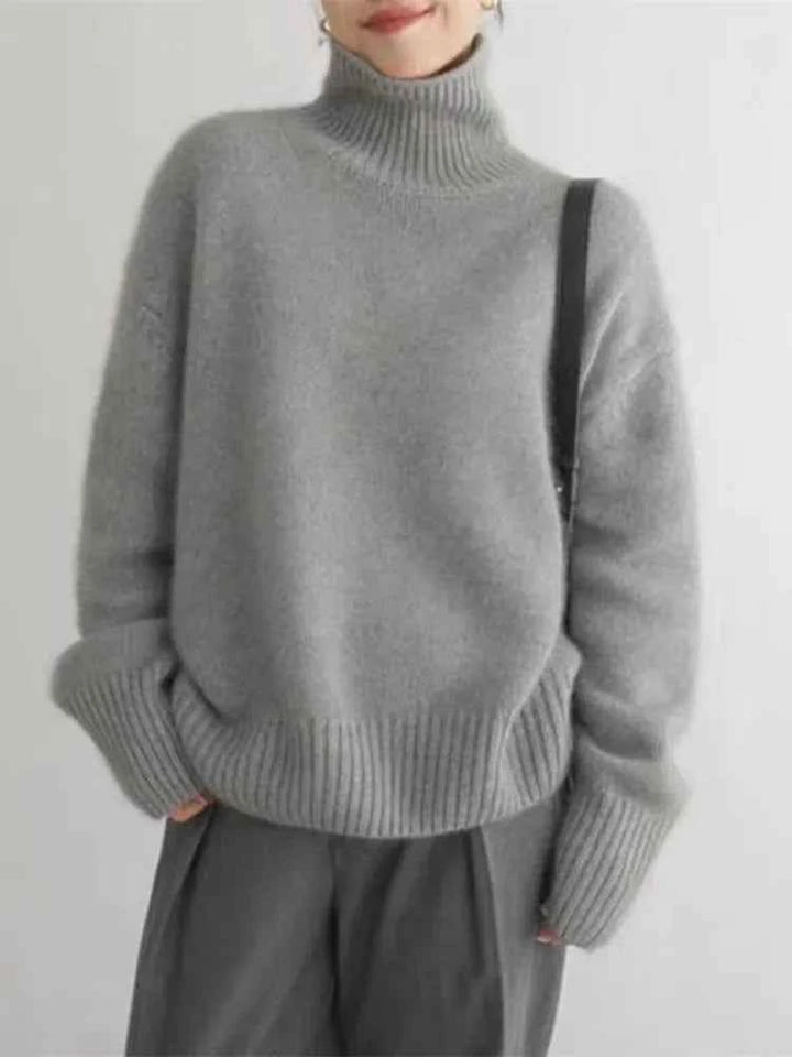 Women's Cashmere Turtleneck Sweater