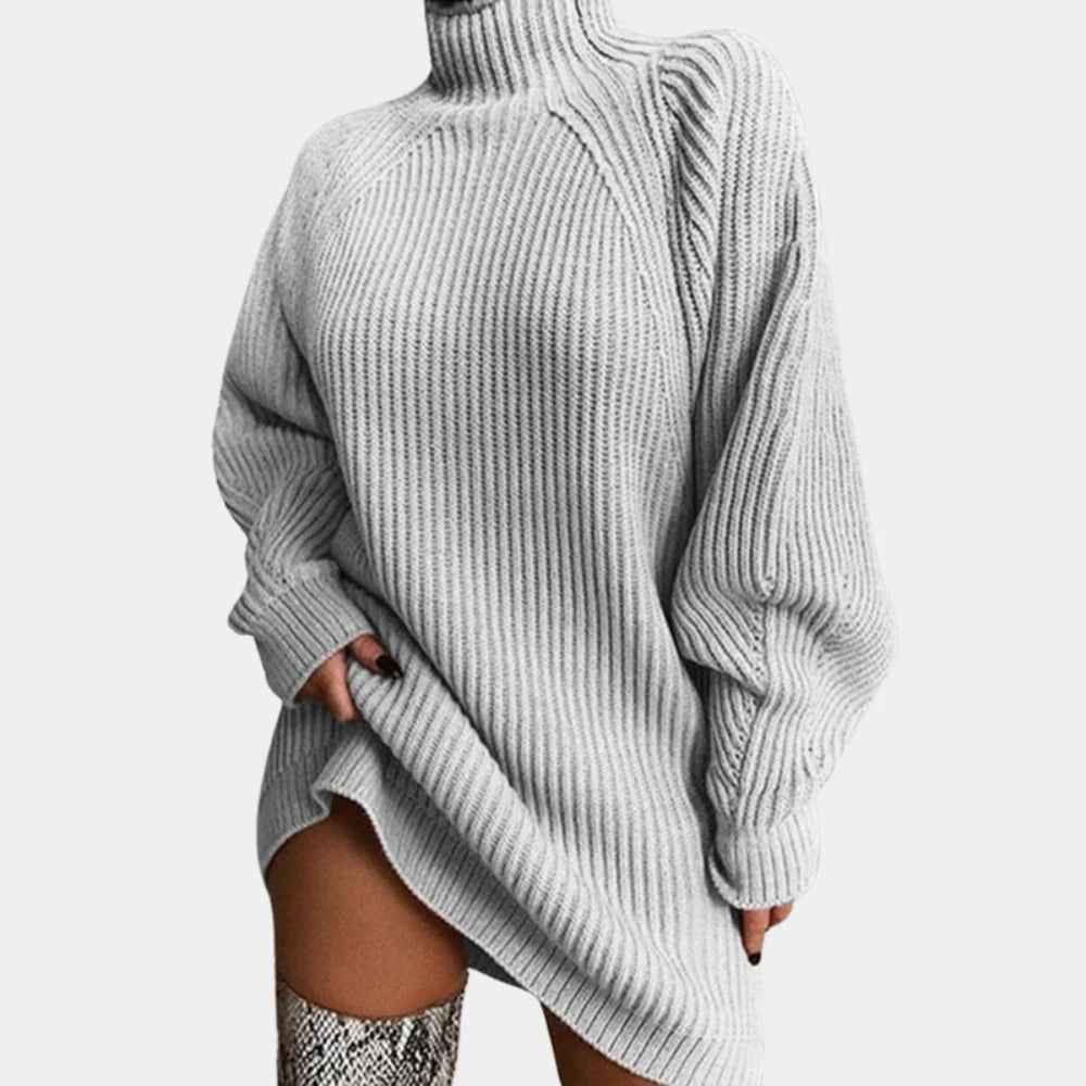 Women's Cashmere Turtleneck Sweater - Malta Style