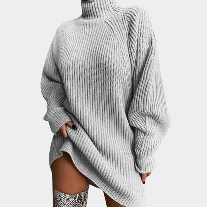 Women's Cashmere Turtleneck Sweater - Malta Style