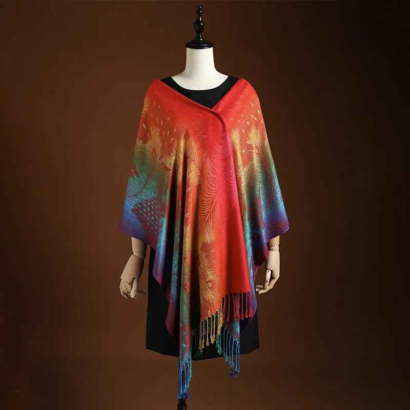 Women's Cashmere Wrap - Luxurious Softness and Elegance